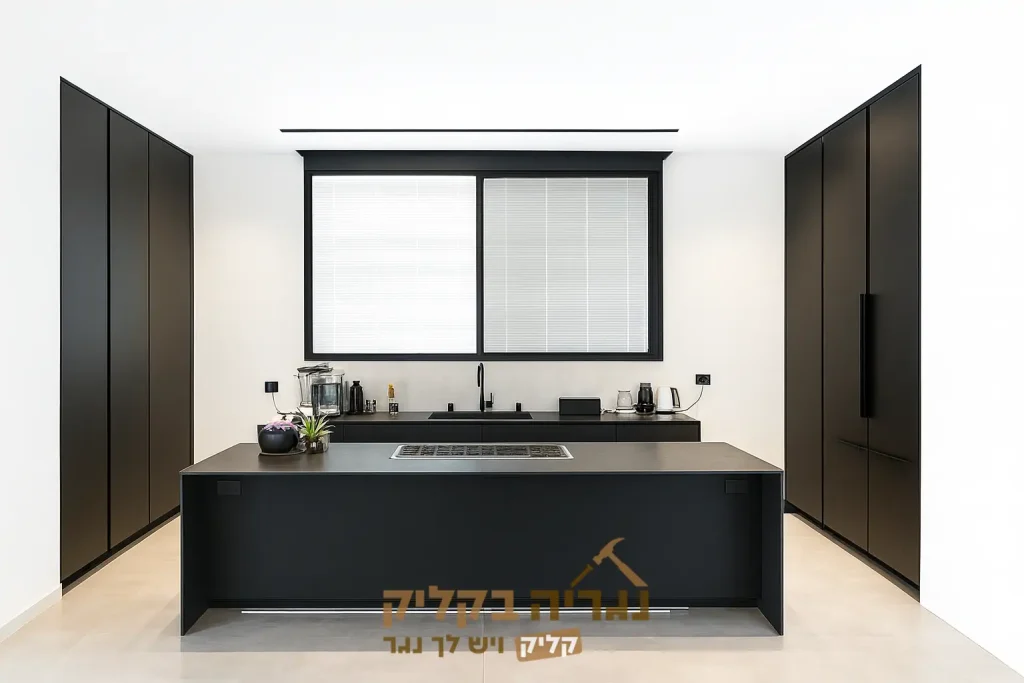 מטבח בהתאמה אישית – דגם נואר סטון