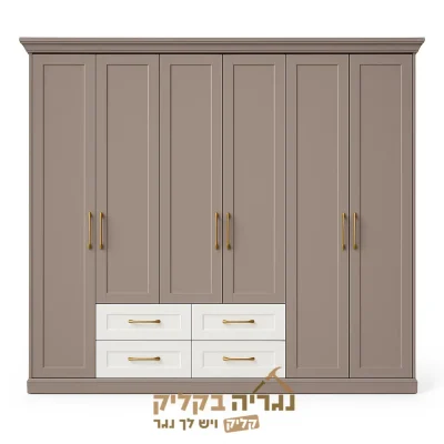 ארון בהתאמה אישית - דגם מונרו טאופ