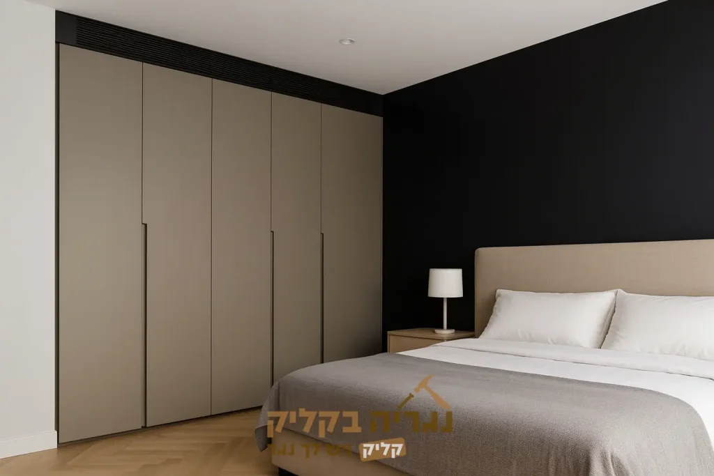 ארון בגדים בהתאמה אישית – דגם טאופ אינטגרל