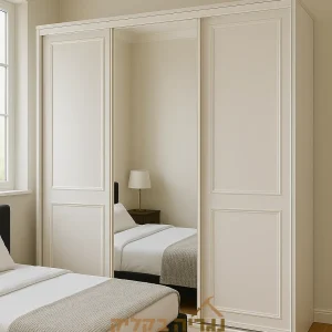 ארון הזזה בהתאמה אישית – דגם קלאסיק מירור