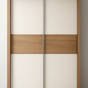 ארון הזזה בהתאמה אישית – דגם אלון שמנת