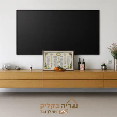 מזנון צף בהתאמה אישית - דגם אלון פרימיום