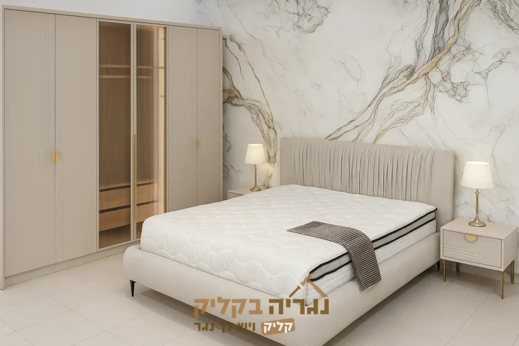 חדר שינה זוגי בהתאמה אישית – דגם פרסטיז’