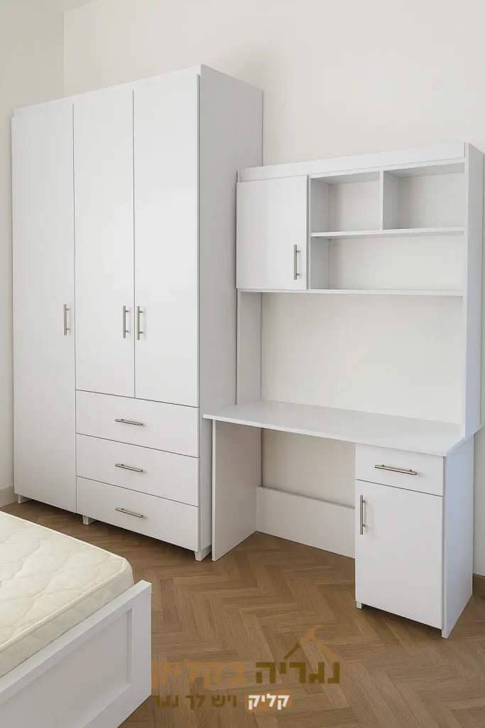 סט ריהוט לחדר שינה בהתאמה אישית – דגם דרים קידס