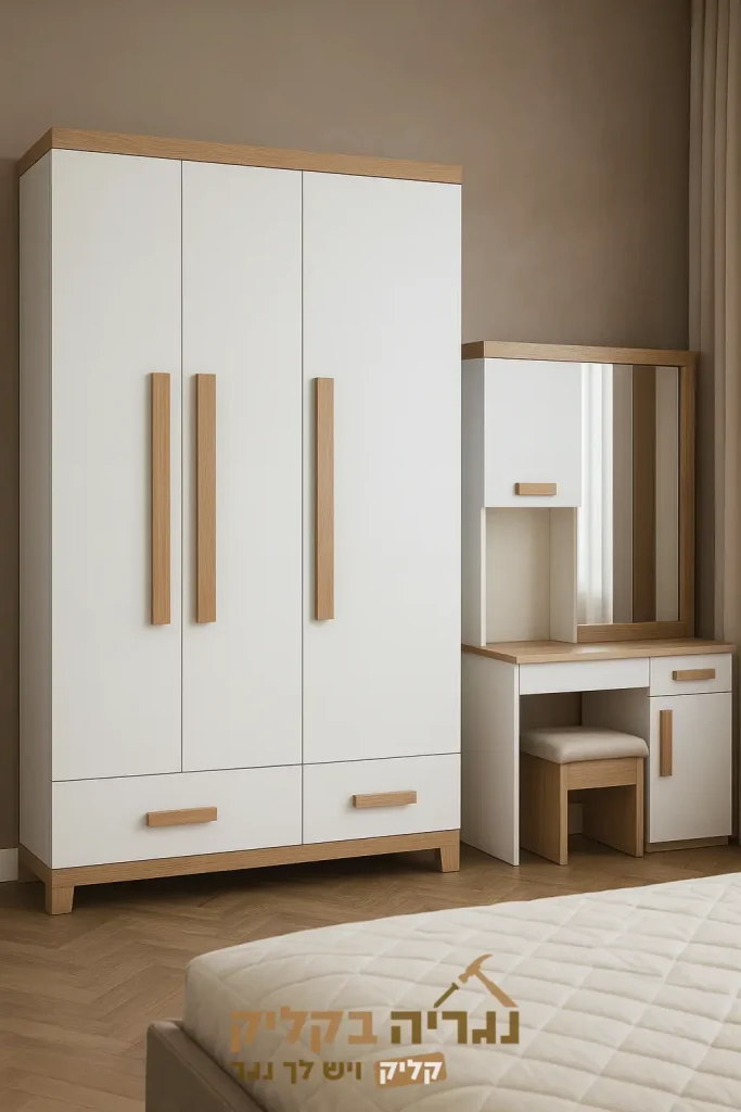 סט חדר שינה בהתאמה אישית – דגם ווד ליין