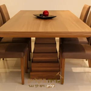 שולחן אוכל בהתאמה אישית – דגם אלון גרנד