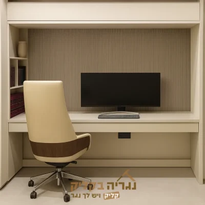 שולחן עבודה בהתאמה אישית - דגם פריים אלגנט