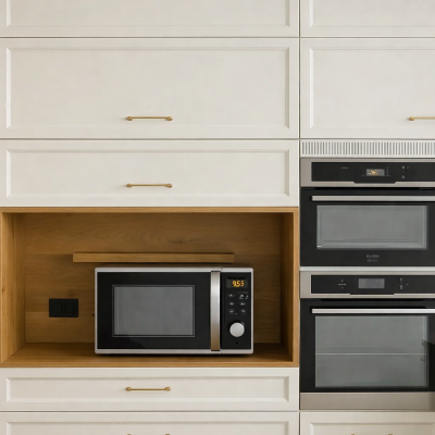 אחסון / מגירה למיקרוגל - דגם אלגנט קלאסיק