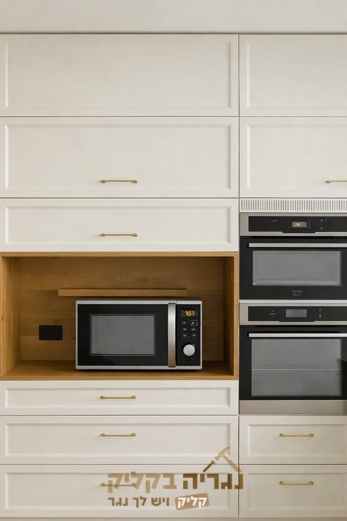 אחסון / מגירה למיקרוגל - דגם אלגנט קלאסיק