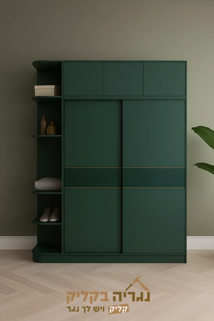 ארון הזזה יוקרתי בהתאמה אישית – דגם שירגאו