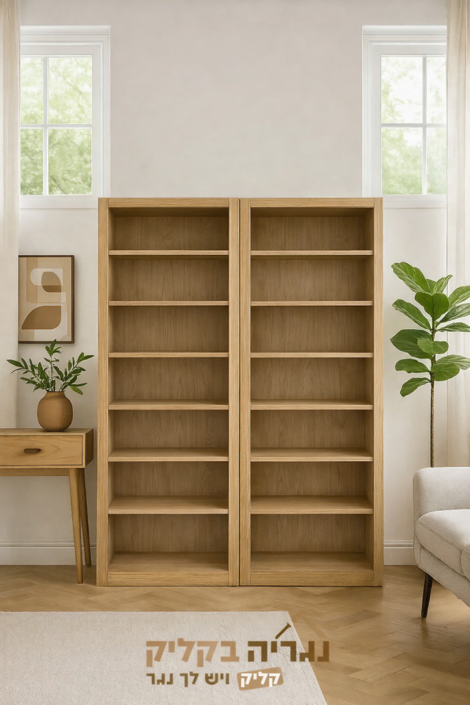 ארון נעליים מעץ טבעי בהתאמה אישית - דגם סיינה