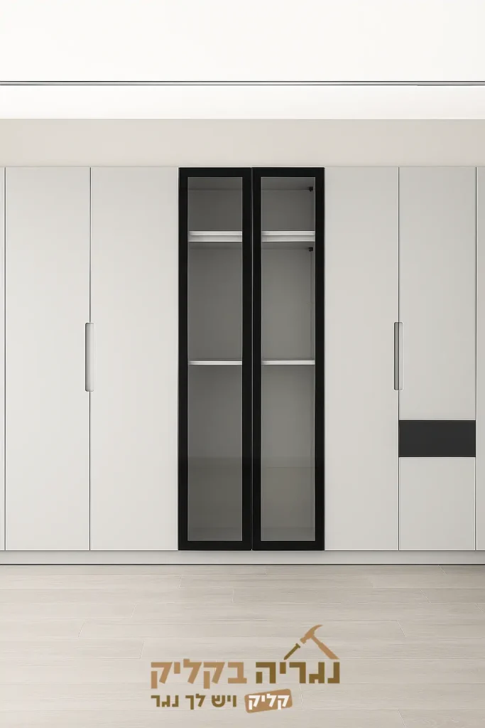 ארון קיר יוקרתי בעיצוב מודרני בהתאמה אישית – דגם מונקו