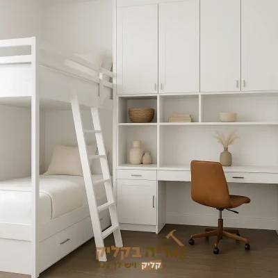 חדר ממ״ד מעוצב קומפלט בהתאמה אישית - דגם סנואו ווד