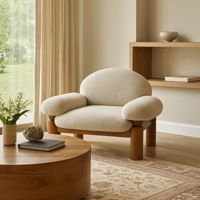 כורסה מעוצבת - דגם בלומא