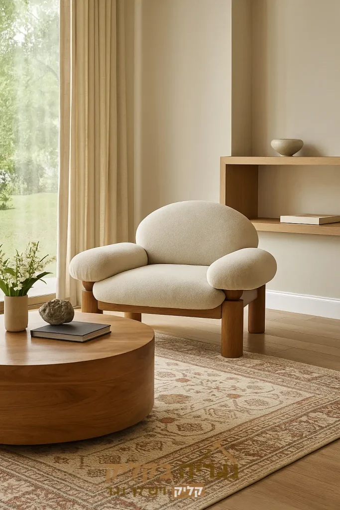 כורסה מעוצבת – דגם בלומא