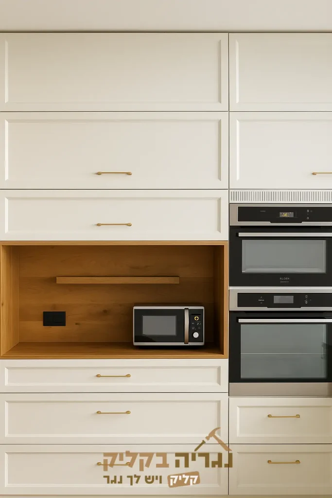 אחסון / מגירה למיקרוגל – דגם אלגנט קלאסיק