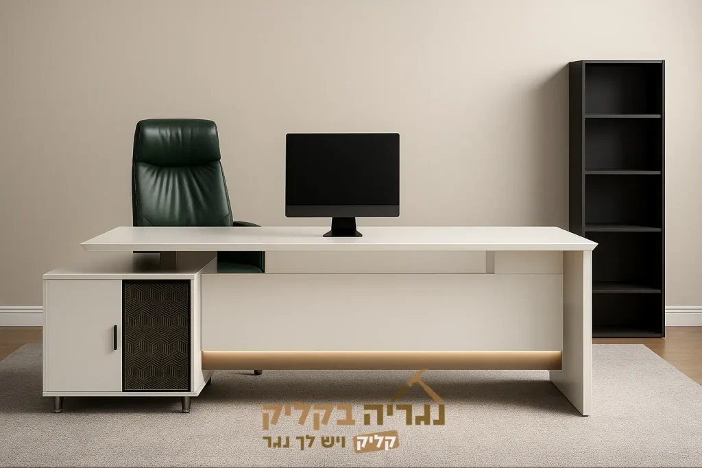 שולחן מנהלים בהתאמה אישית – דגם אליט