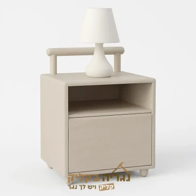 שידת לילה מעוצבת בהתאמה אישית - דגם מיקה