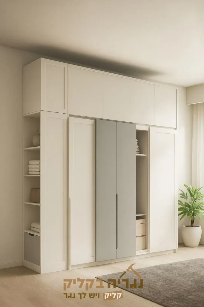 ארון בגדים בתאמה אישית - דגם קלאסיק