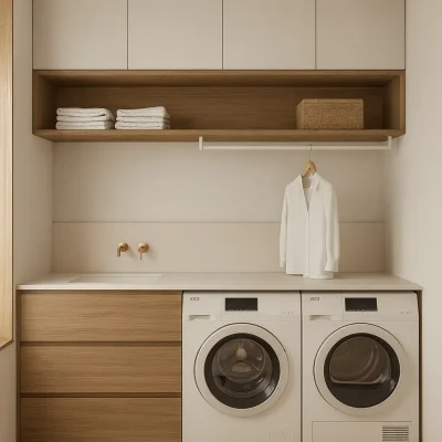 ארון כביסה בהתאמה אישית - דגם ארקדיה