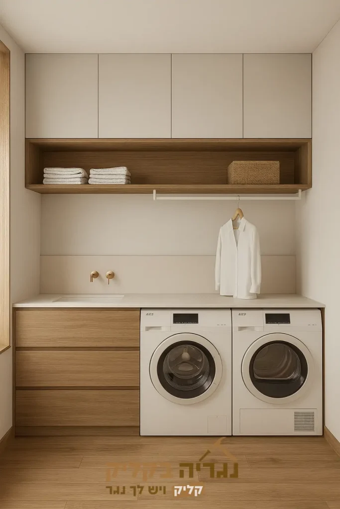 ארון כביסה בתאמה אישית - דגם ארקדיה