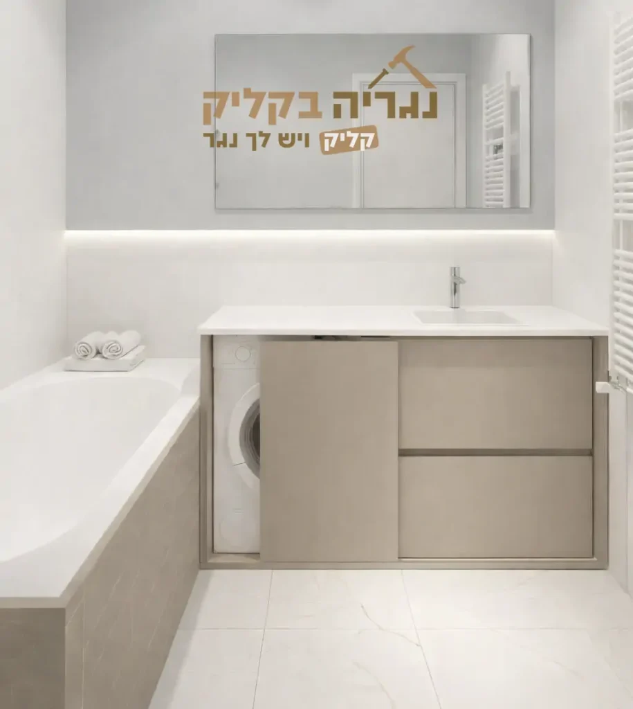 ארון אמבטיה בהתאמה אישית - דגם טרה