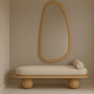 ספסל לבית בהתאמה אישית - דגם זן אורגני