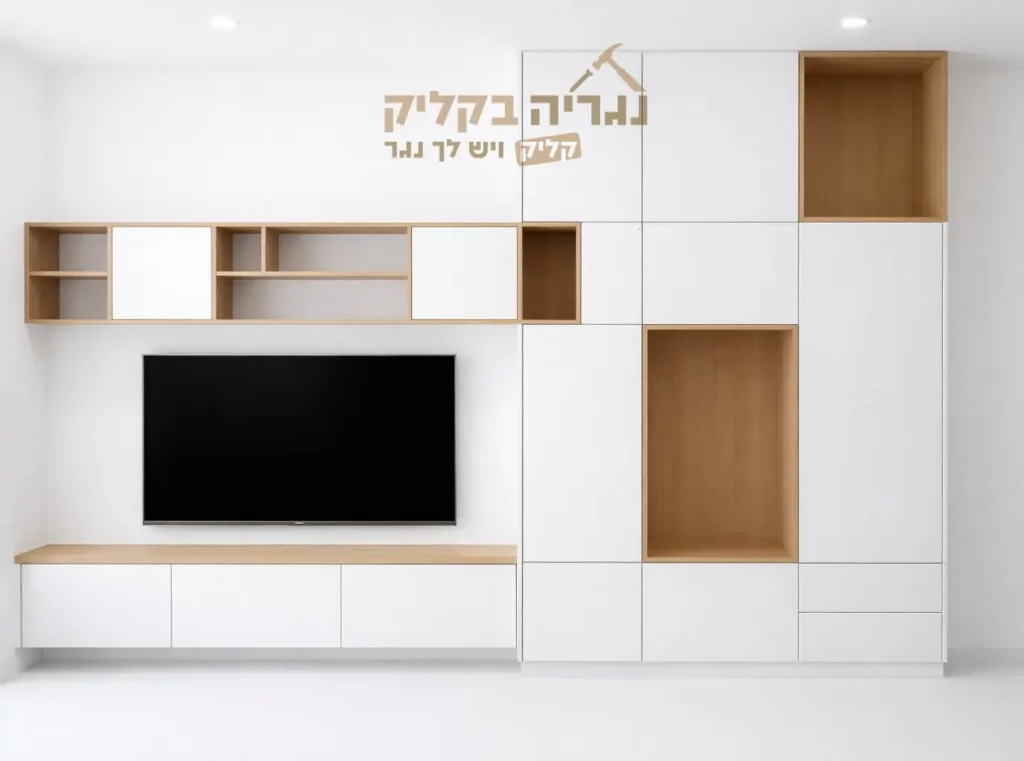 מזנון ספרייה מודרנו בלאנס