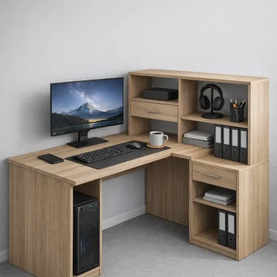 שולחן עבודה פינתי אופיס פלוס