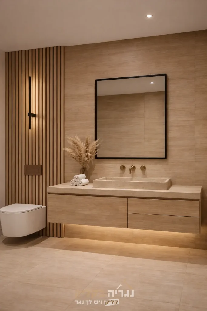 ארון אמבטיה רוגע טבעי