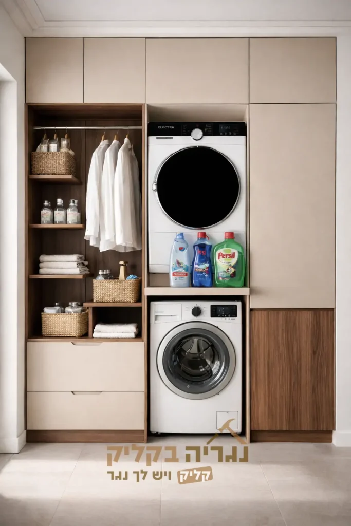 ארון כביסה מודרנית דגם Sahara Premium